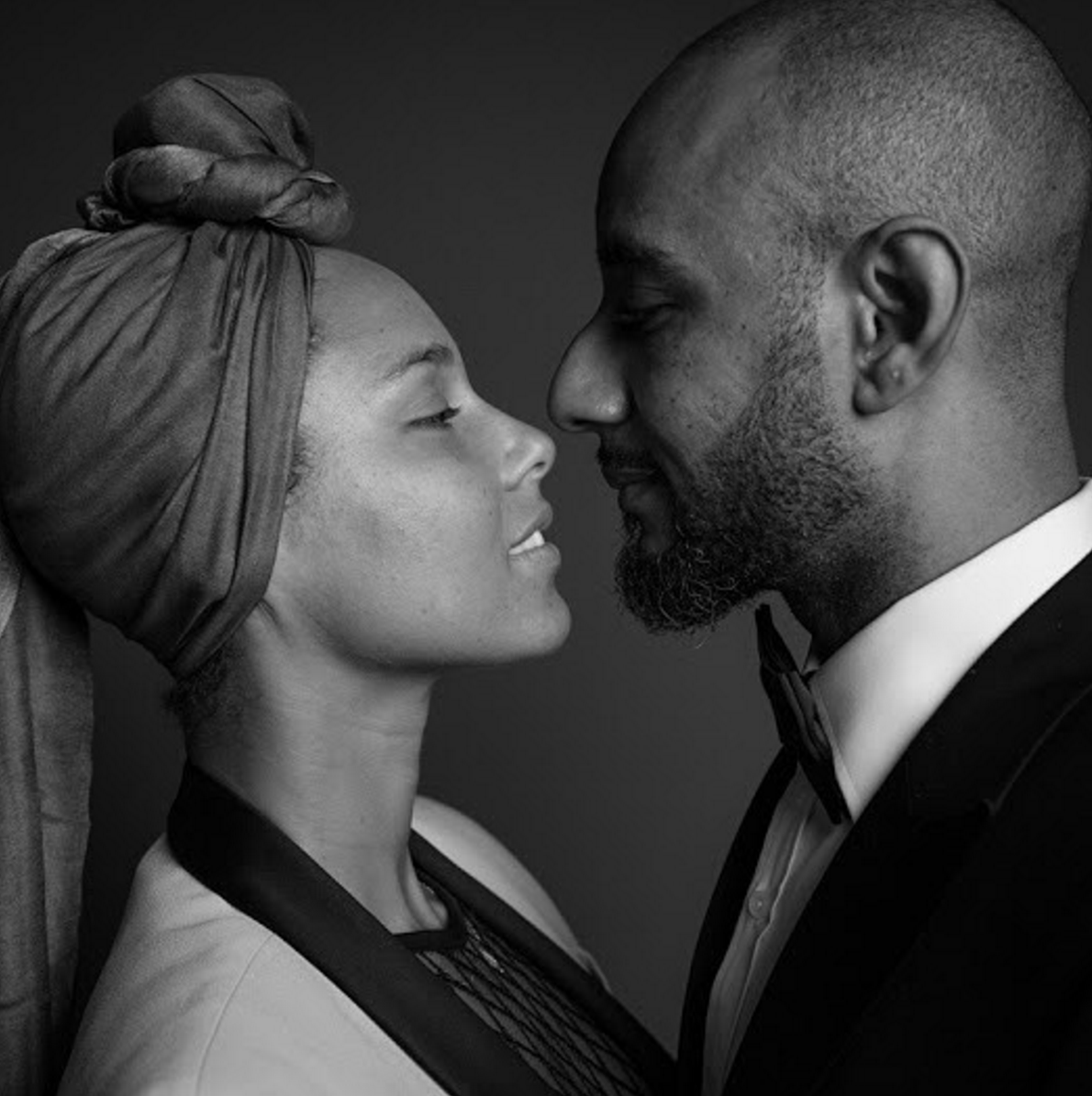 Happy Anniversary! Alicia Keys and Swizz Beatz' Sweetest Kisses
